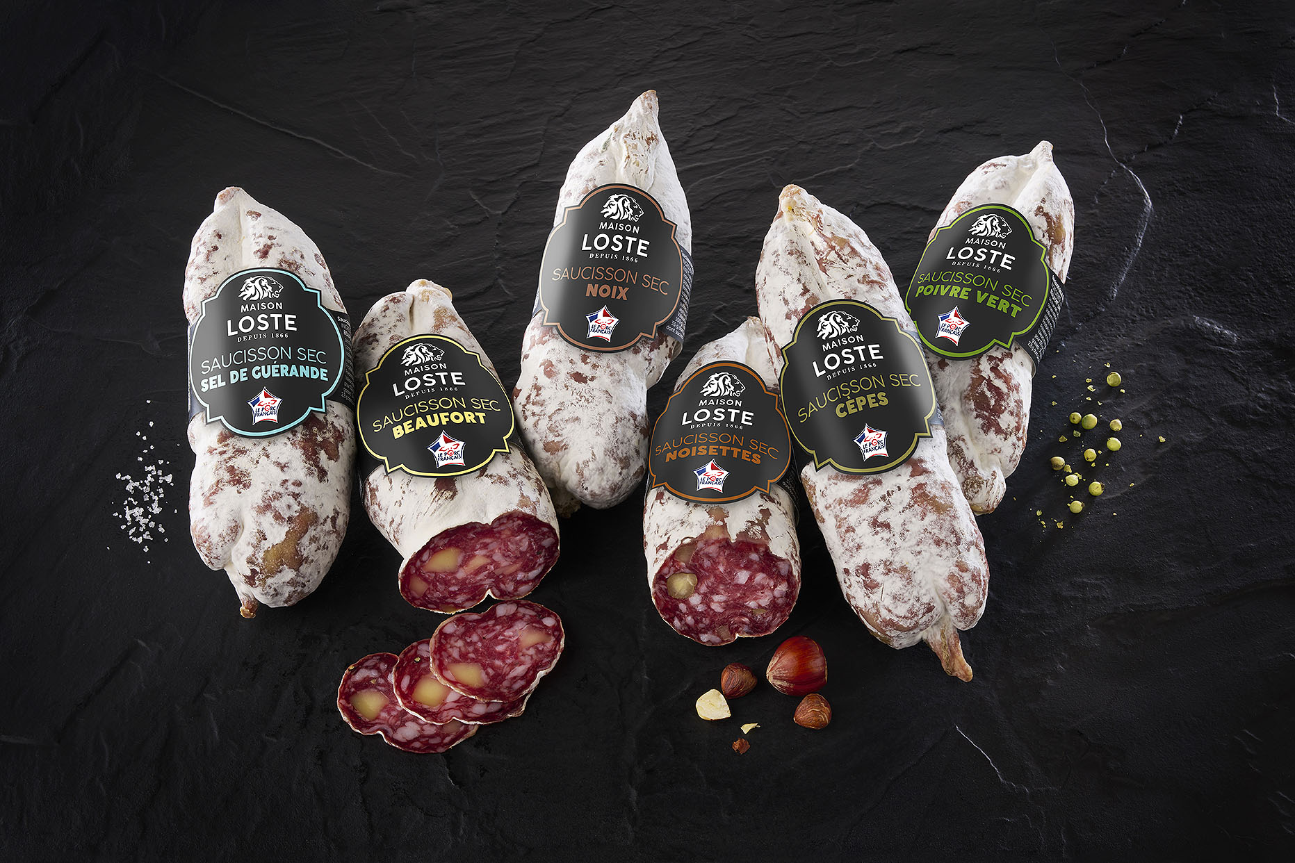 saucisson sec saveur Maison Loste
