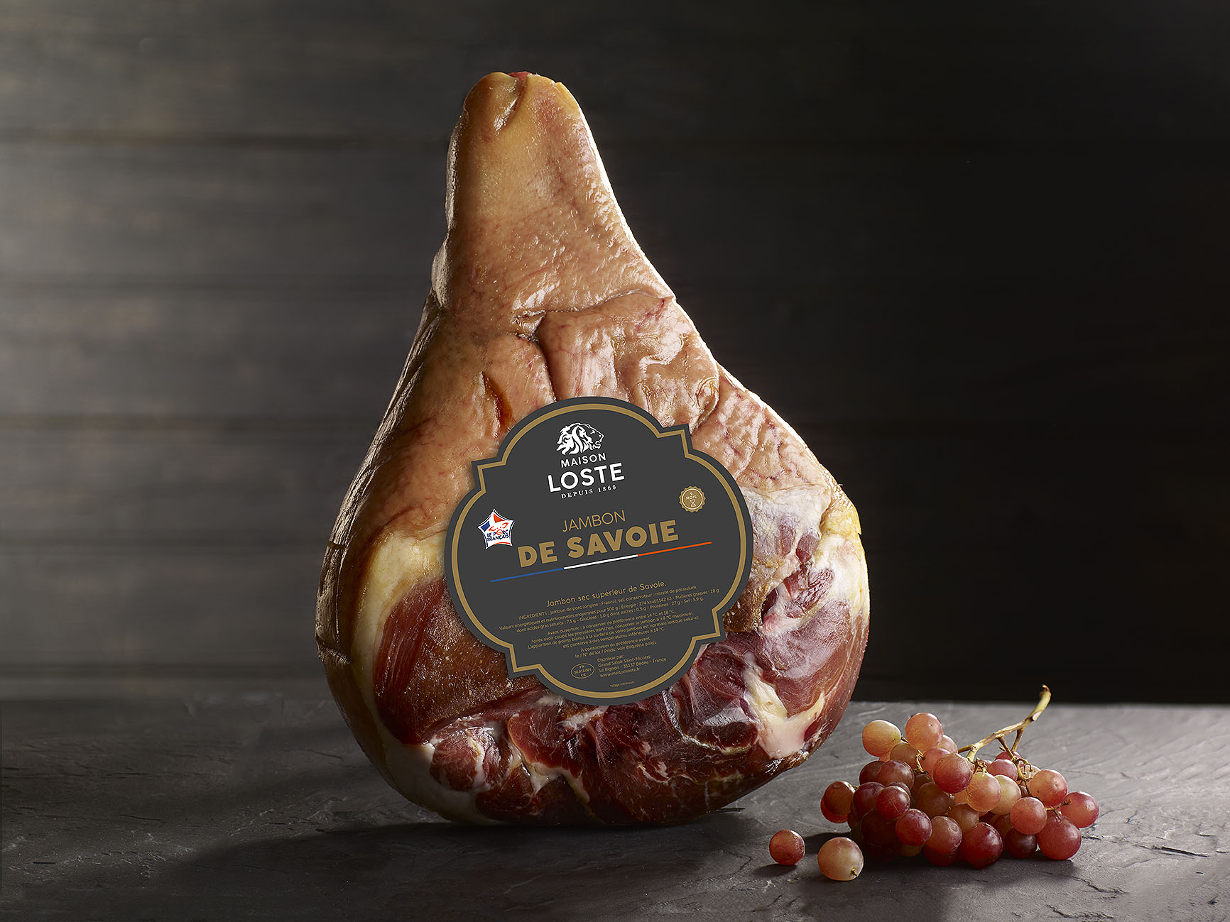 Jambon sec Savoie Maison Loste
