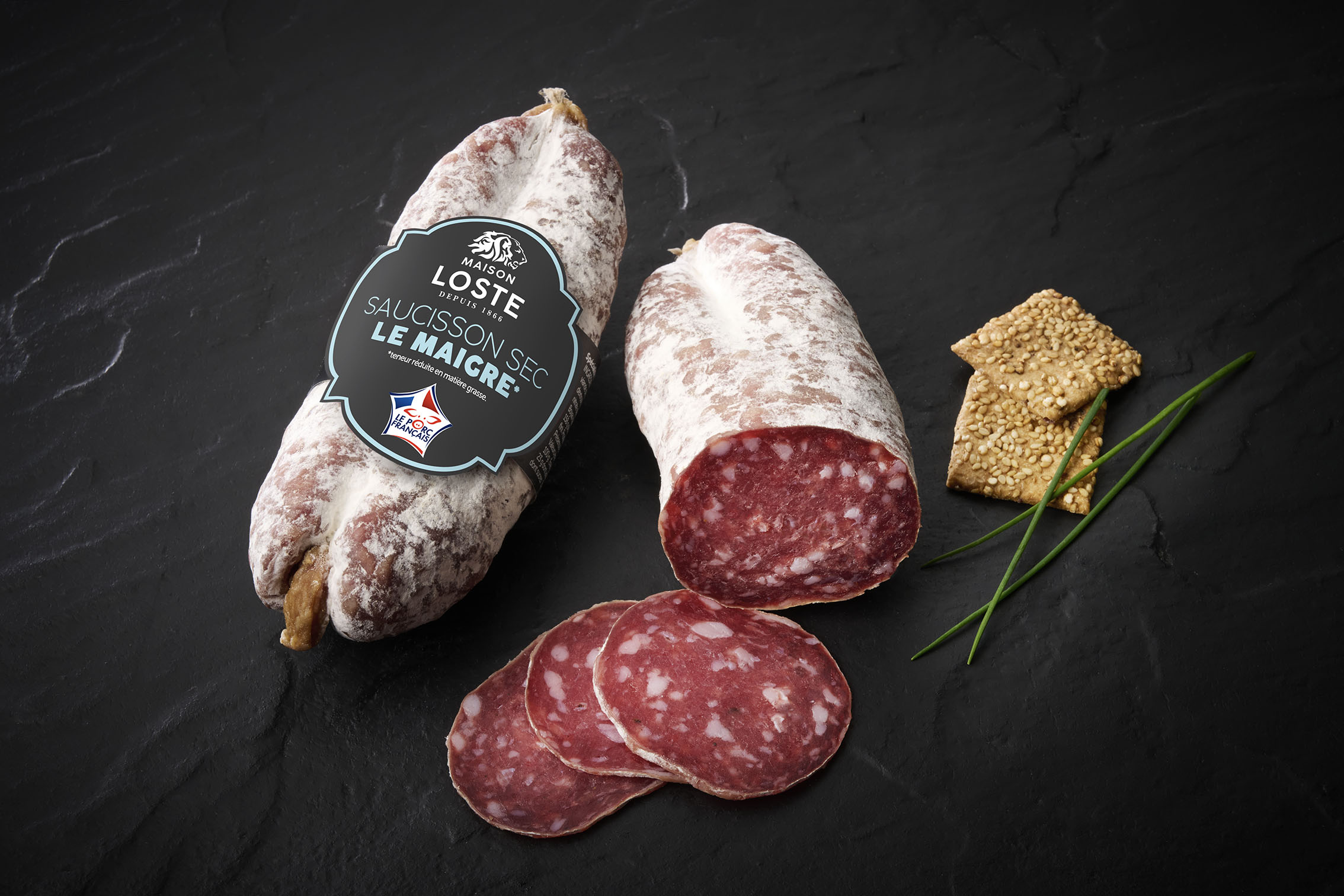 Le maigre saucisson maison loste