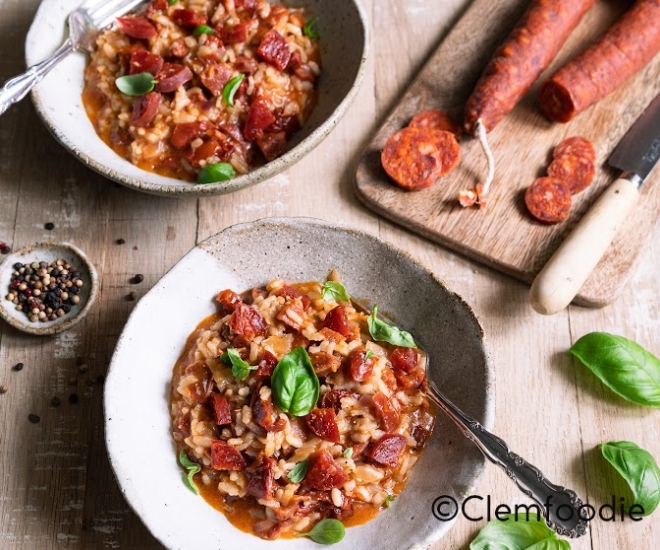 risotto chorizo