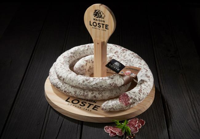 rond d'auvergne saucisson maison loste