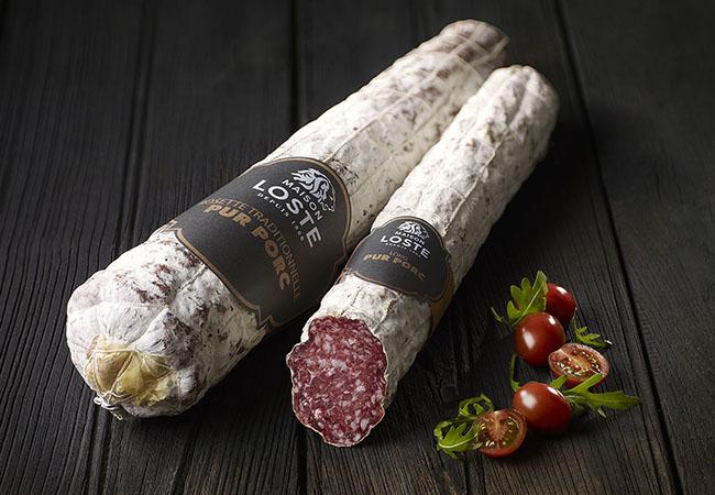 Saucisson Long Pur Porc Maison Loste