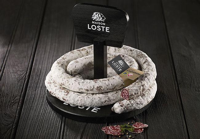 Rond d'auvergne Le rond d'auvergne | saucisson sec Maison Loste