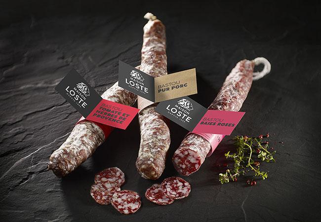 Bastou pur porc Bastou pur porc | saucisson sec Maison Loste